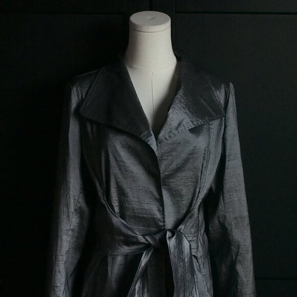 Jerry T | Stunningly Beautiful Silvery-Gray Fall/Spring Coat - Picture 3 of 8